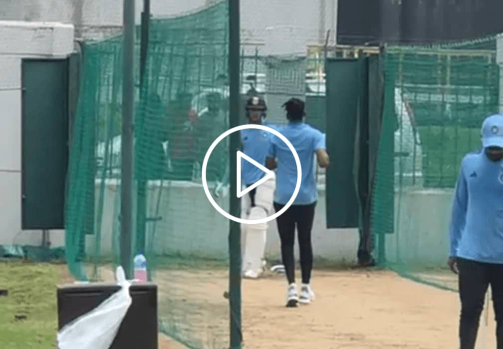[Watch] Mohammed Siraj Gives 'Death Stare' To Shubman Gill in Nets Ahead Of 1st Test vs West Indies